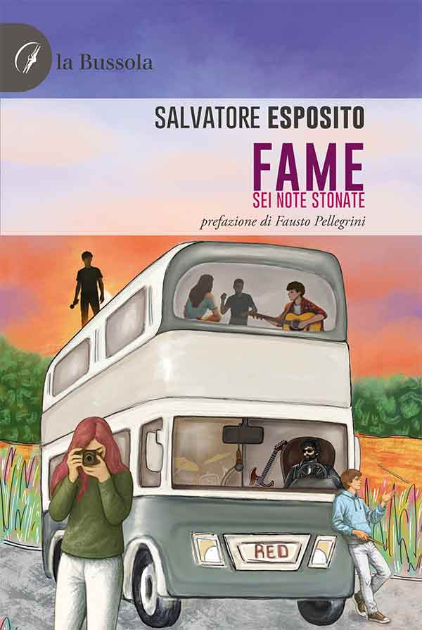 Copertina del libro "Fame - Sei note stonate" di Salvatore Esposito